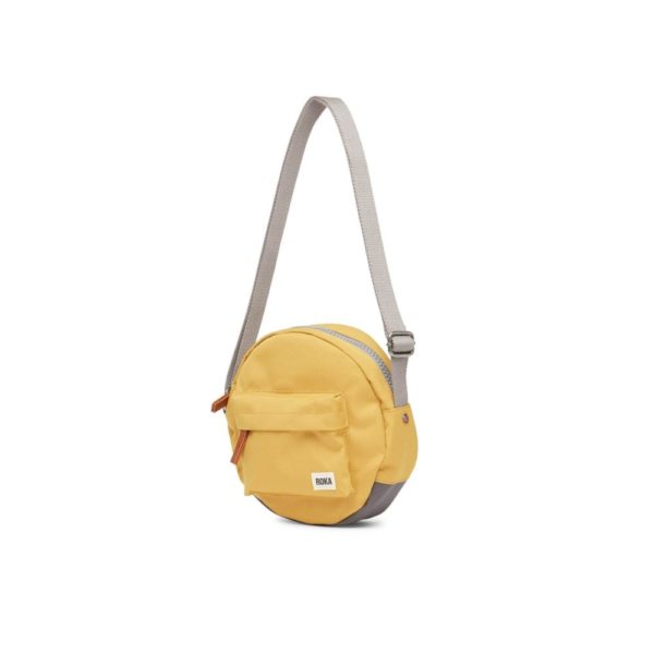 Roka Paddington B Flax Recycled Canvas Crossbody Bag - Image 7