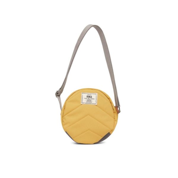 Roka Paddington B Flax Recycled Canvas Crossbody Bag - Image 6