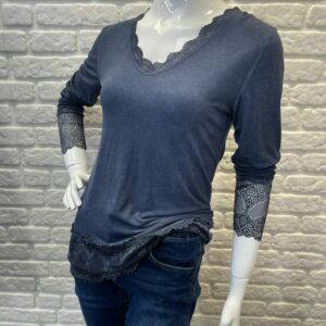 Bliss Lace Trim Top