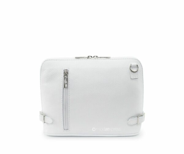 Pru Italian Leather Crossbody Handbag - Image 8