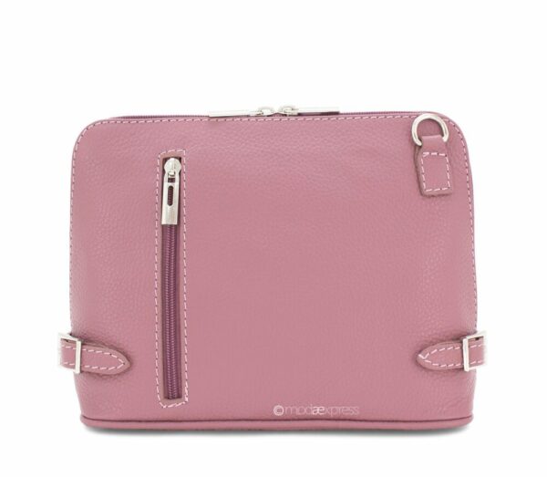 Pru Italian Leather Crossbody Handbag - Image 15