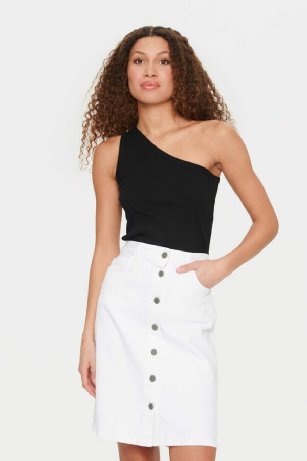 Saint Tropez Asta One Shoulder Top