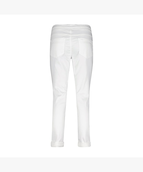 Red white joggers sale