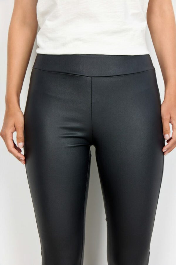 Soya Concept Pam 2B Trousers - Black & Green - Image 4