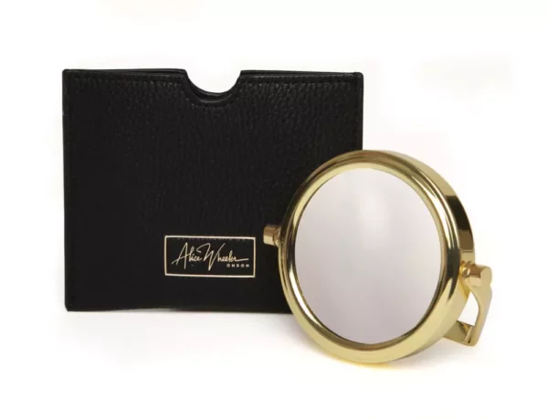 Alice Wheeler Mirror & Pouch - 7x Magnification - Image 6