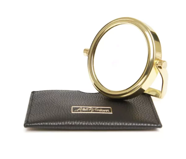 Alice Wheeler Mirror & Pouch - 7x Magnification - Image 7