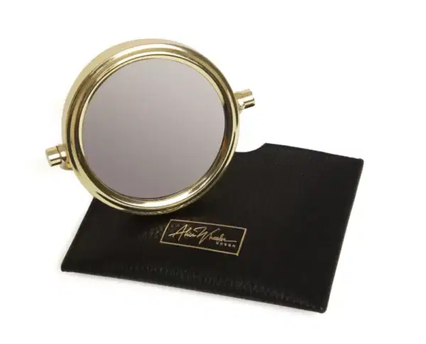 Alice Wheeler Mirror & Pouch - 7x Magnification - Image 9