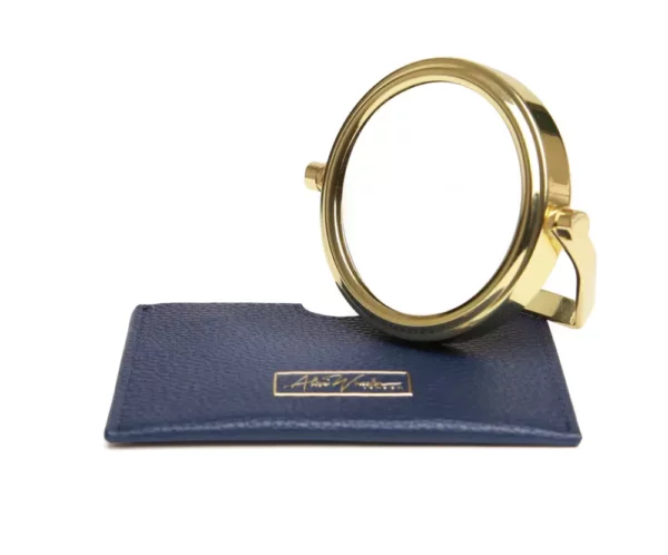 Alice Wheeler Mirror & Pouch - 7x Magnification - Image 2