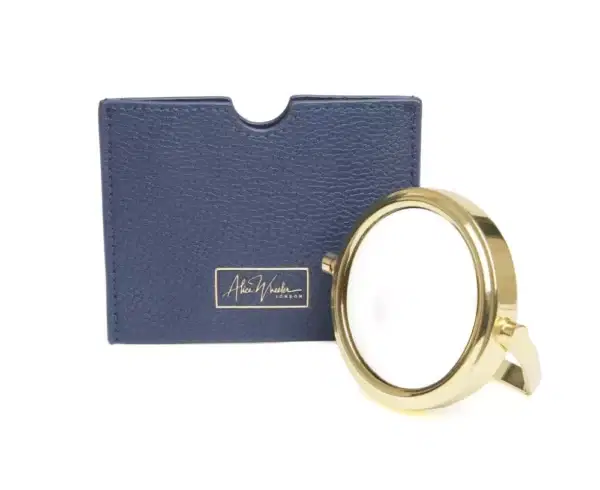 Alice Wheeler Mirror & Pouch - 7x Magnification - Image 5
