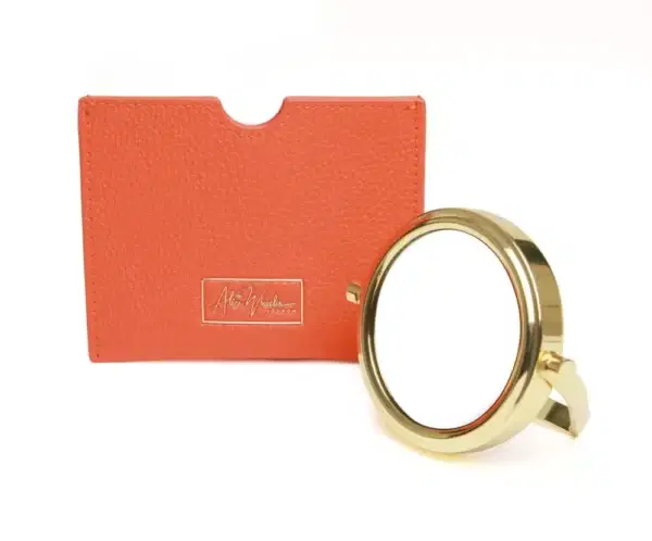 Alice Wheeler Mirror & Pouch - 7x Magnification