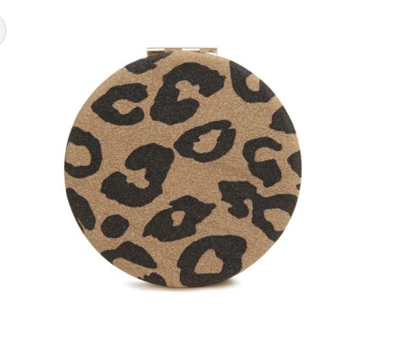 Alice Wheeler Animal Print Round Compact Mirror - Image 5