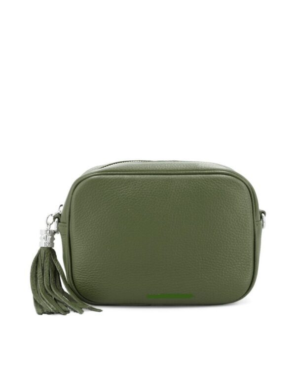 Camera Leather Bag with Tassel