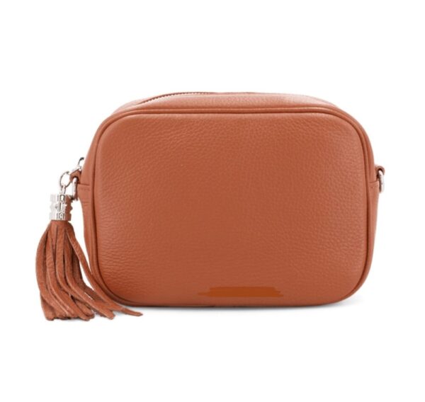 Camera Leather Bag with Tassel - Image 11