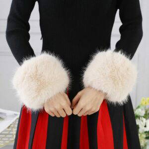 Faux Fur Cuffs