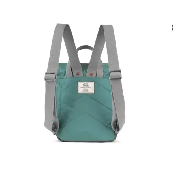 Roka Canfield B Sage Medium Recycled Nylon Backpack - Image 2