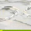 Envy 3677 Statement Bangle in Silver or Gold - Image 2