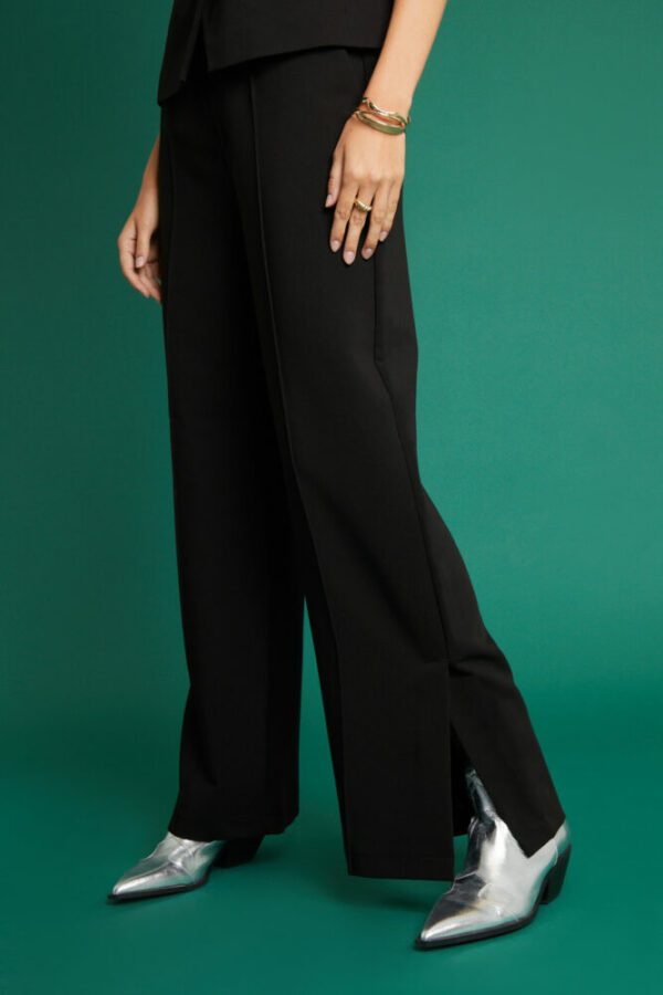 Another Sunday Davies Black Wide Leg Trousers