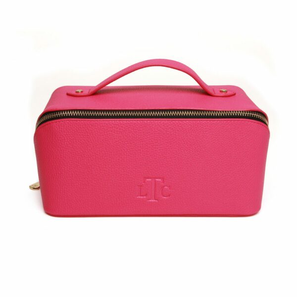 Alice Wheeler LTC Train Case with Contrasting Trim
