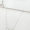 Envy 4089 Short Heart Necklace in Gold & Silver