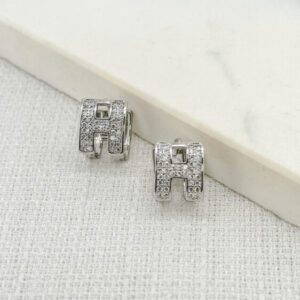 Envy 4110 H Shaped Earrings