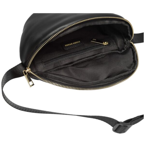 Every Other 12015 Puffy Sling Bag in Black & Silver - Image 9