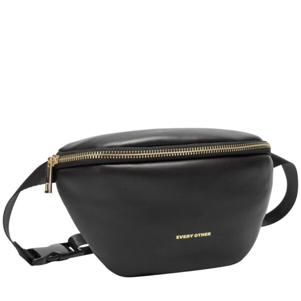 Every Other 12015 Puffy Sling Bag in Black & Silver - Image 8