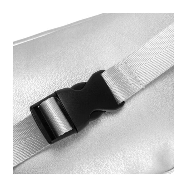 Every Other 12015 Puffy Sling Bag in Black & Silver - Image 3
