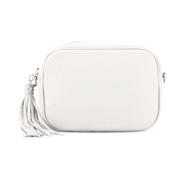 Camera Leather Bag with Tassel - Image 3