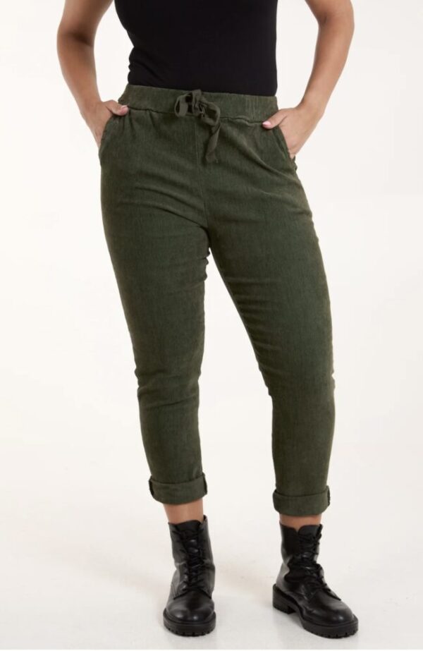 Fine Cord Magic Trousers