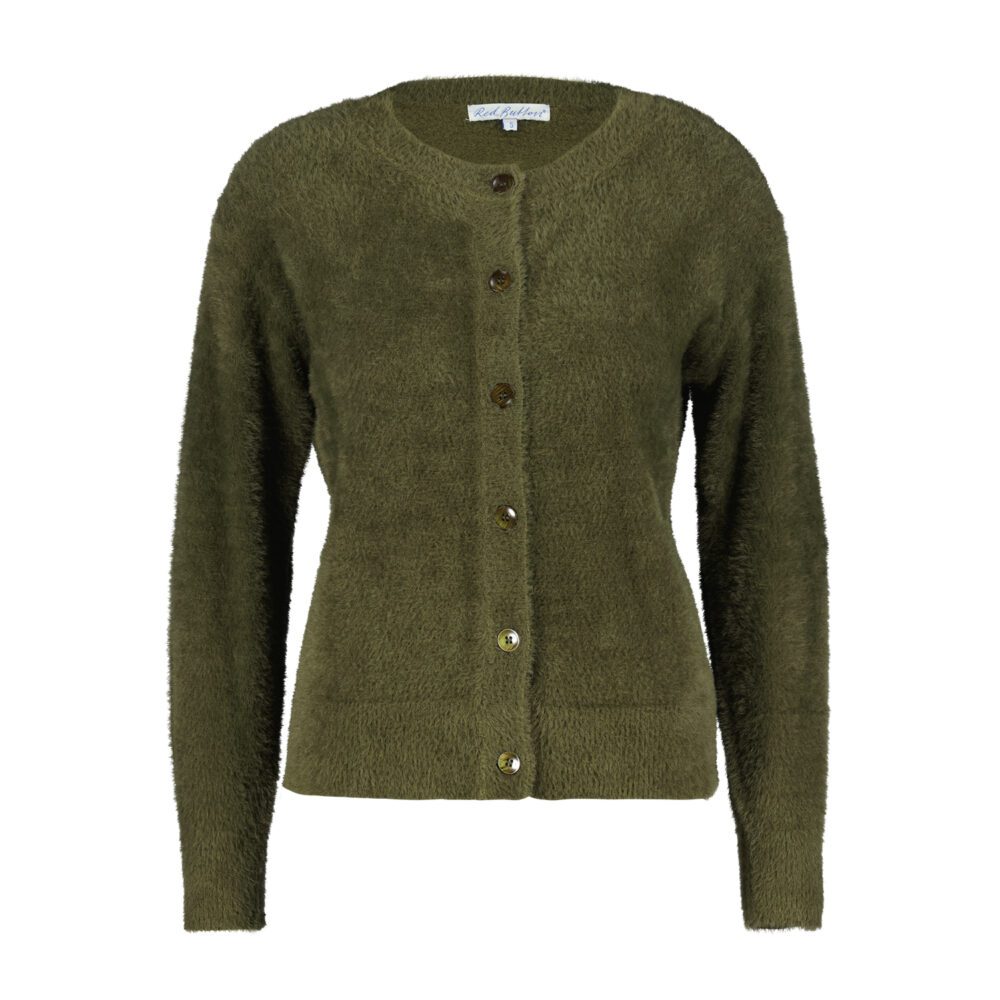 Military green cardigan hotsell