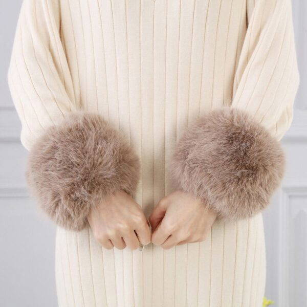 Faux Fur Cuffs - Image 5