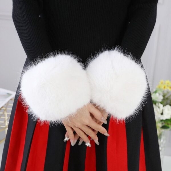 Faux Fur Cuffs - Image 6