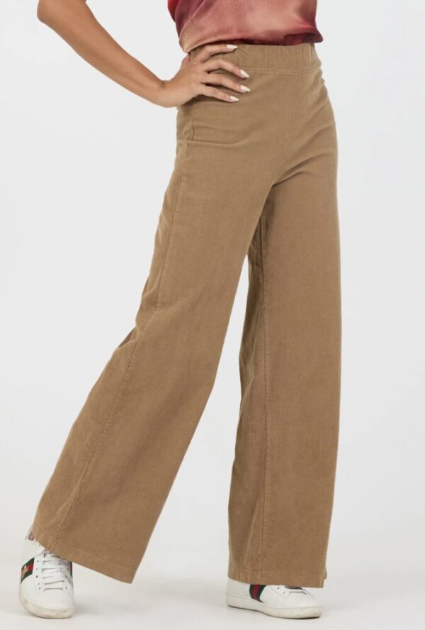Suzy D Ziggy Wide Leg Baby Cord Pants - Image 2