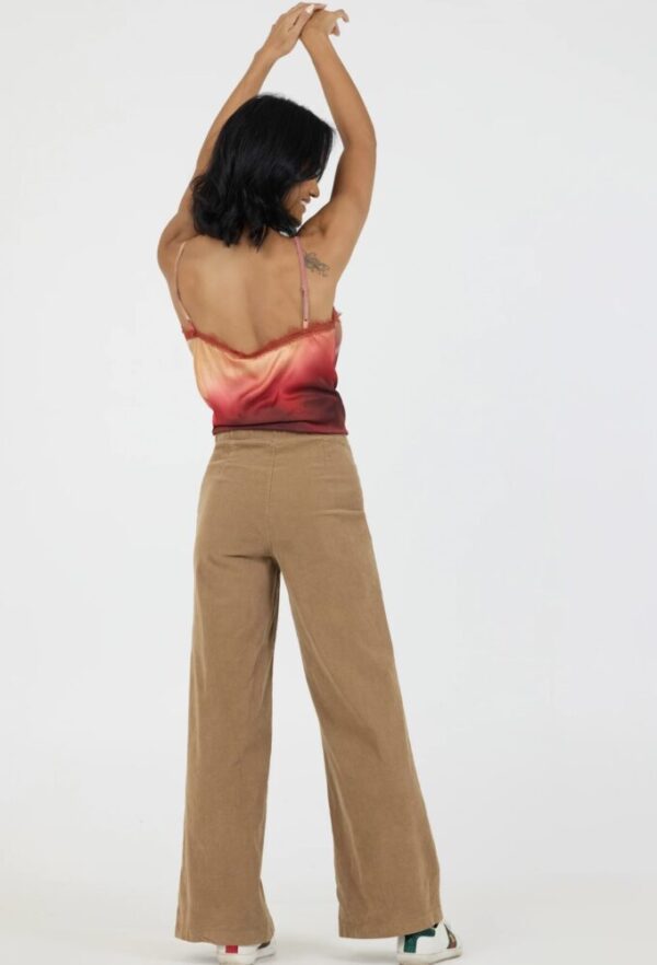 Suzy D Ziggy Wide Leg Baby Cord Pants - Image 4