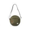 Roka Paddington B Moss Recycled Canvas Medium Crossbody Bag