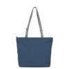 Roka Trafalgar B Deep Blue Recycled Canvas Medium Tote Bag - Image 3