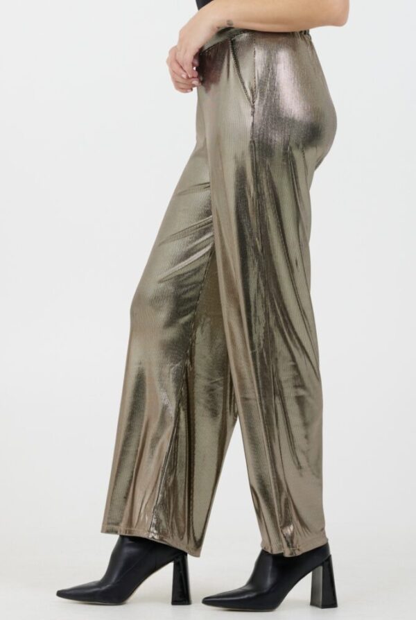 Suzy D Welburn Metallic Palazzo Pants