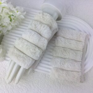 Faux Fur Fingerless Gloves