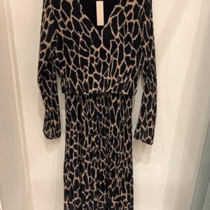 Kyle Pleated Plisse Dress