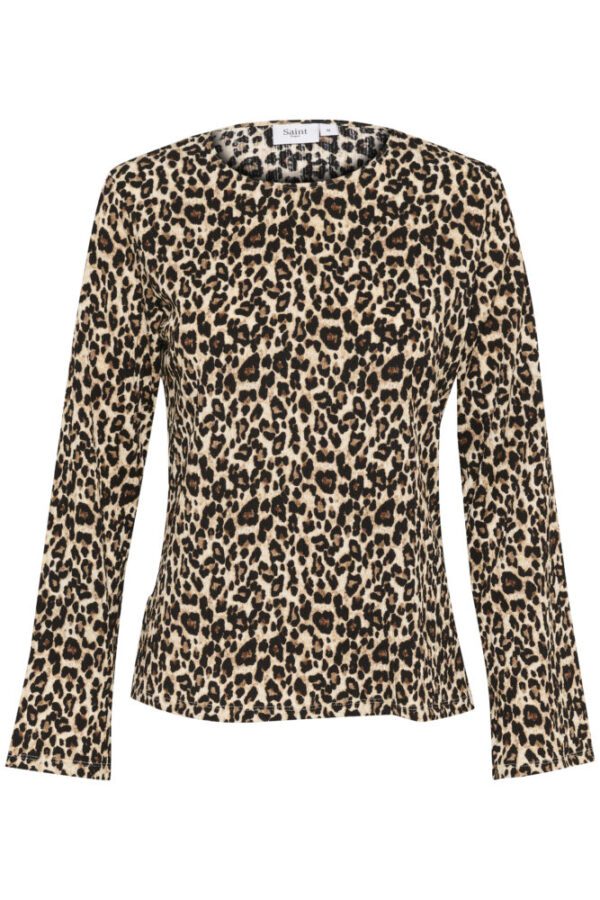 Saint Tropez IIyssa Leo Print Top - Image 3