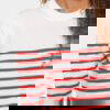 Saint Tropez Mila LS Striped Pullover - Image 4
