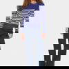 Saint Tropez Blue Mila Striped Pullover - Image 5