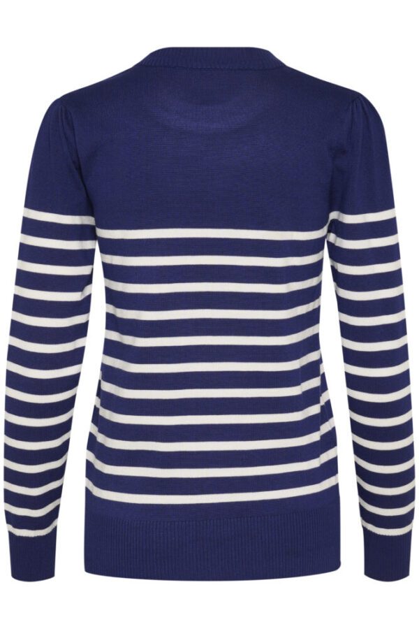 Saint Tropez Blue Mila Striped Pullover - Image 4