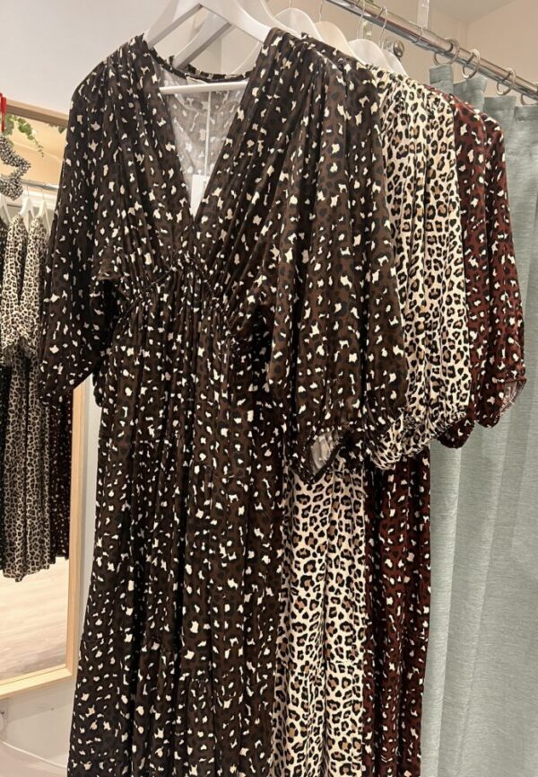 Ruby Animal Print Dress - Image 2