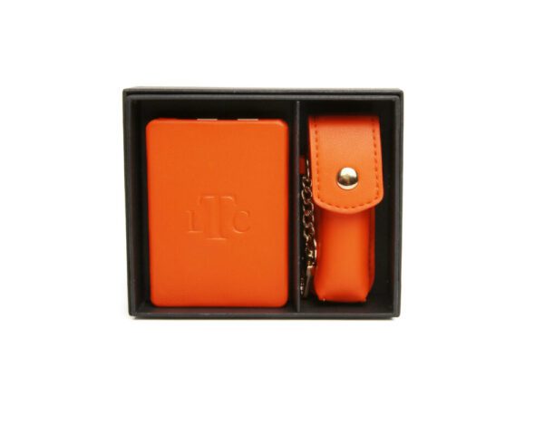 Alice Wheeler Oblong Compact Mirror & Lipstick Holder Gift Set - Image 10