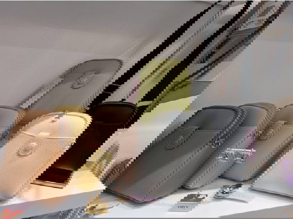 Chevron Small Crossbody Bag - Image 3