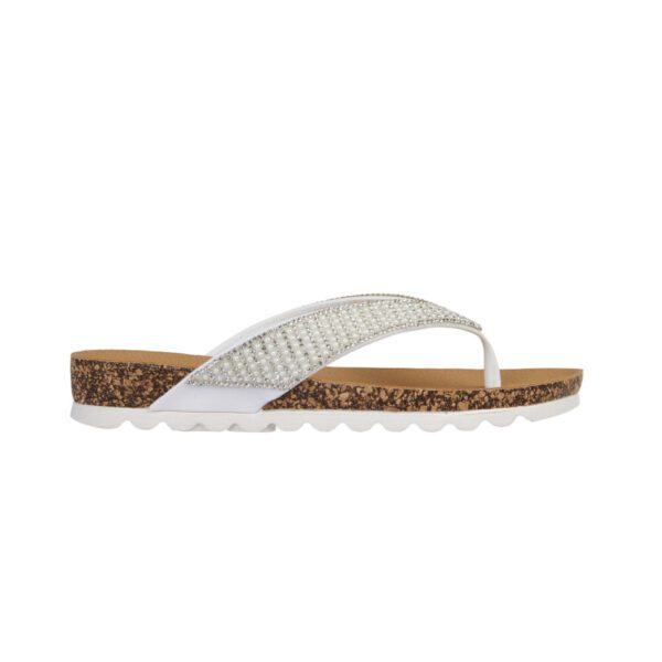 Sunset White Sandals - Image 2