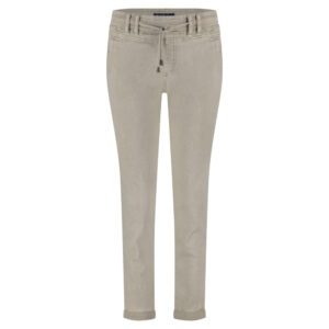 Red Button Pebble Tessy Slub Twill Trousers