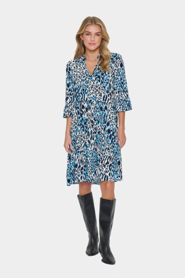 Saint Tropez Blue Animal EdaSZ Dress