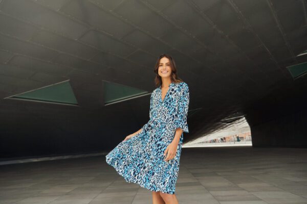 Saint Tropez Blue Animal EdaSZ Dress - Image 6